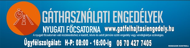 Gátfelhajtási engedély - Gátközlekedési engedély